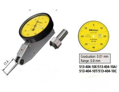 Đồng hồ so chân gập Mitutoyo 513-425-10E 0~0.6mm 0.002mm