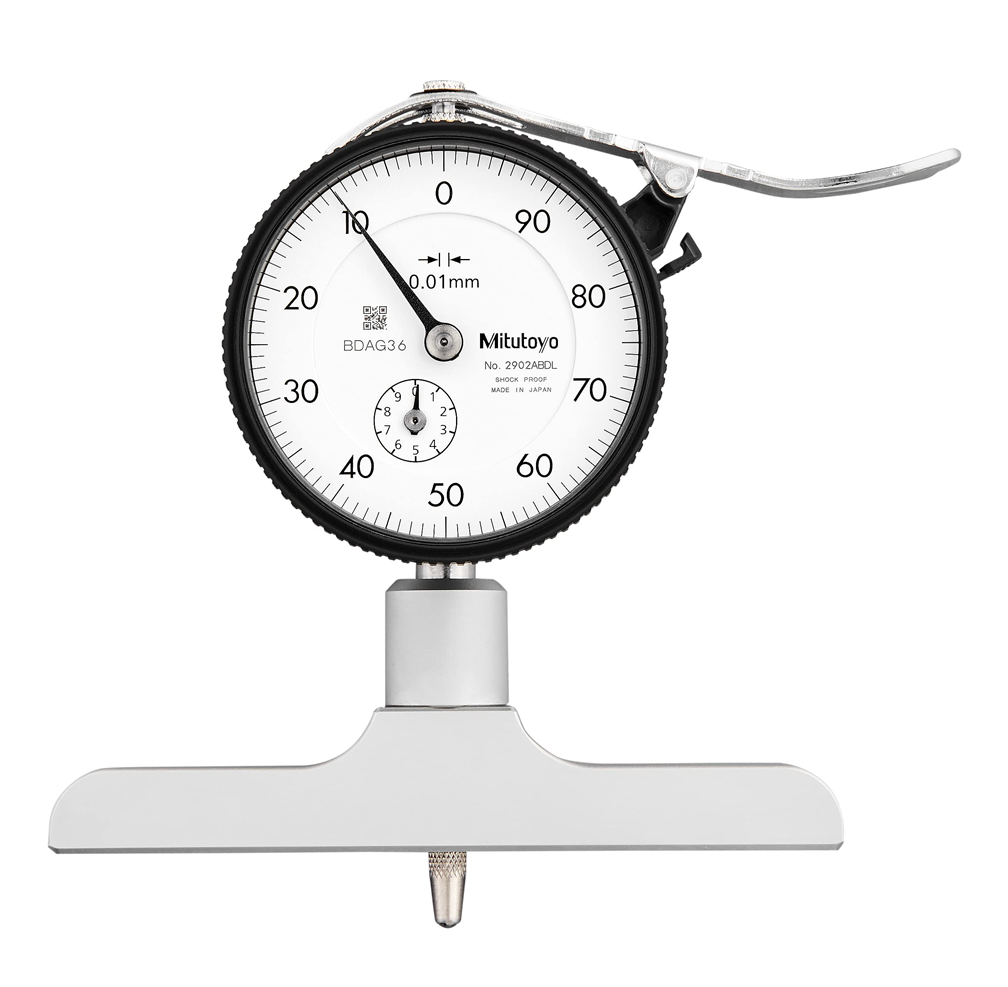 Mitutoyo 7212A cơ khí Đồng hồ đo sâu (0-200mm)