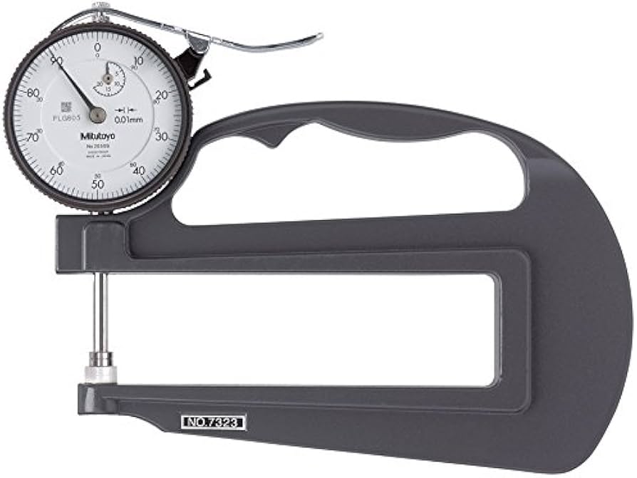 Mitutoyo 7323A - Đồng hồ đo độ dày cơ khí  (0-20mm)