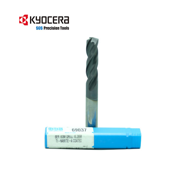 Mũi Khoan Phi 10.2 KYOCERA SGS Nguyên Khối HI-PERCARB 69037