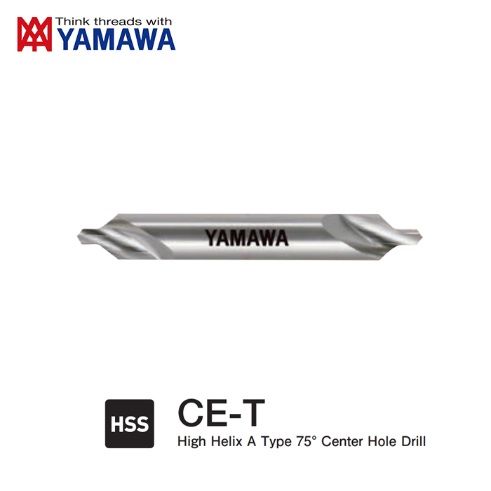 Mũi Khoan Tâm CE-T Yamawa Độ Xoắn Cao 75 Độ Loại A