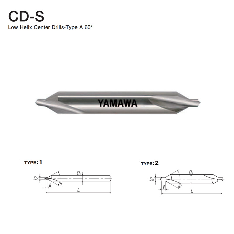 Mũi khoan tâm Yamawa CD-S 60 độ