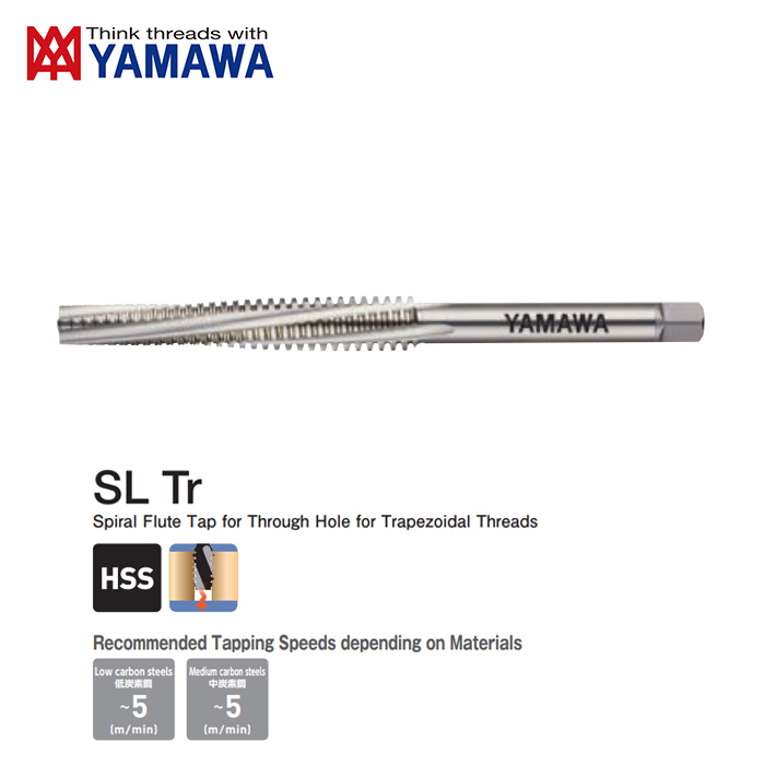 Mũi Taro SL TR Yamawa Ren Hình Thang Xoắn Trái Cho Lỗ Thông