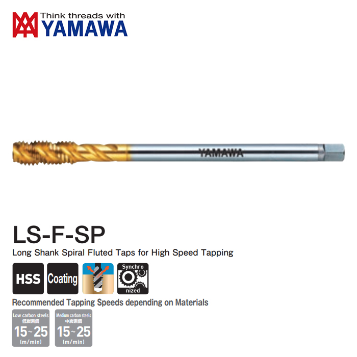 Mũi Taro Xoắn Dài Tốc Độ Cao Dòng LS-F-SP Yamawa