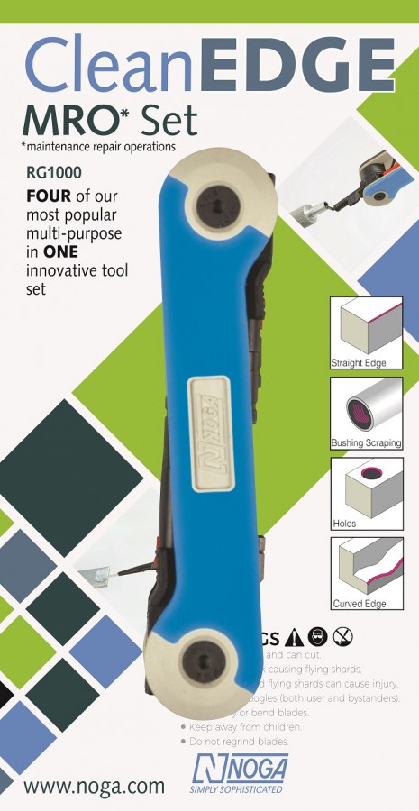 Noga RG1000 - Bộ dao cạo Bavia đa năng 4 in 1 cho MRO