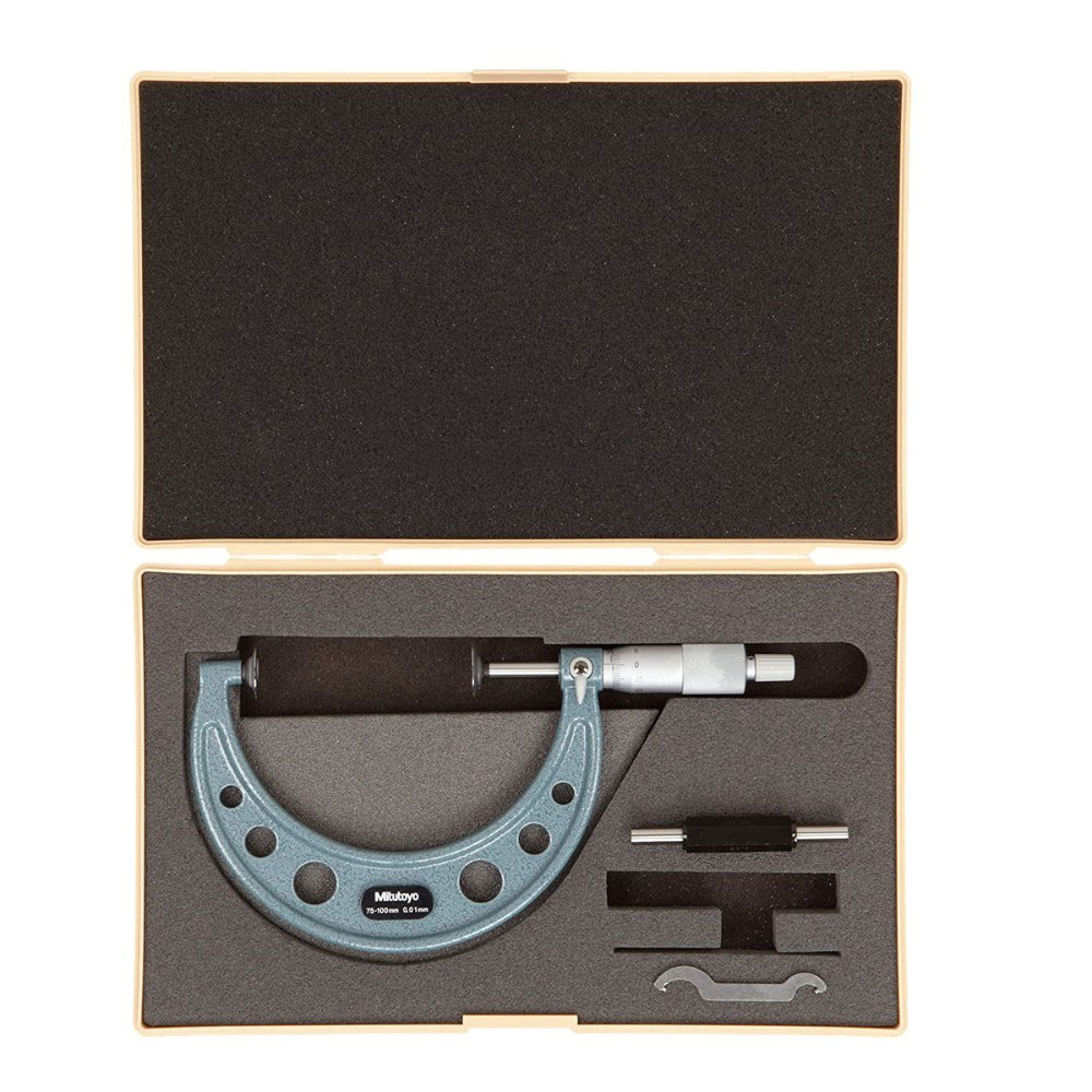 Panme đo ngoài Mitutoyo 123-104 75~100mm 0.01mm