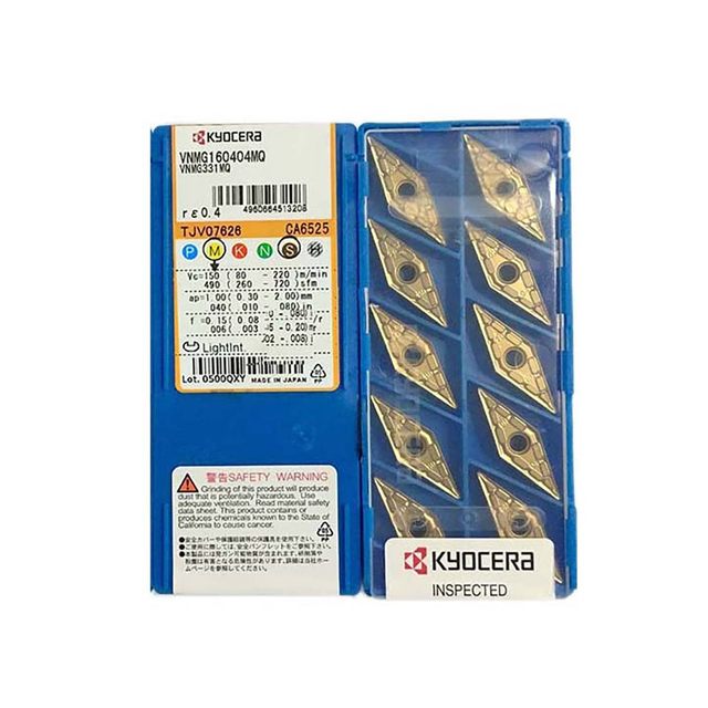 Mảnh dao tiện Kyocera VNMG160412HQ-CA4010 Khuyến mãi
