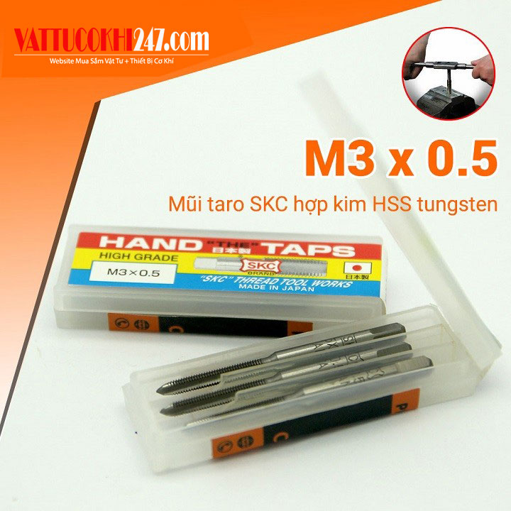 Bộ Taro tay SKC M3x0.5