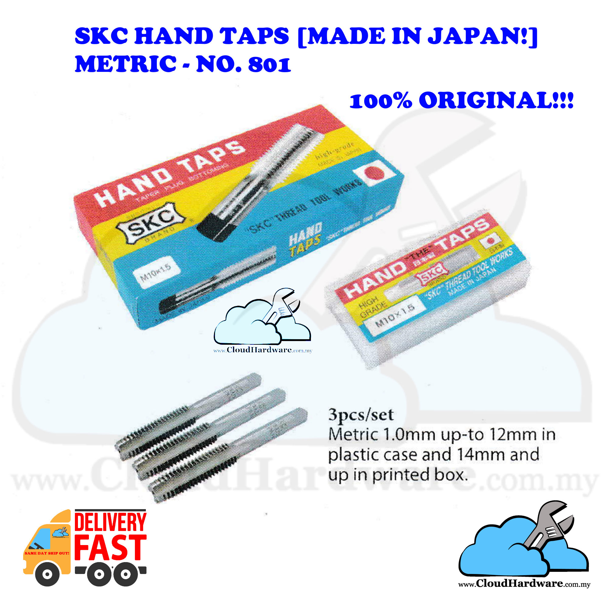 Bộ Taro tay SKC M5x0.8