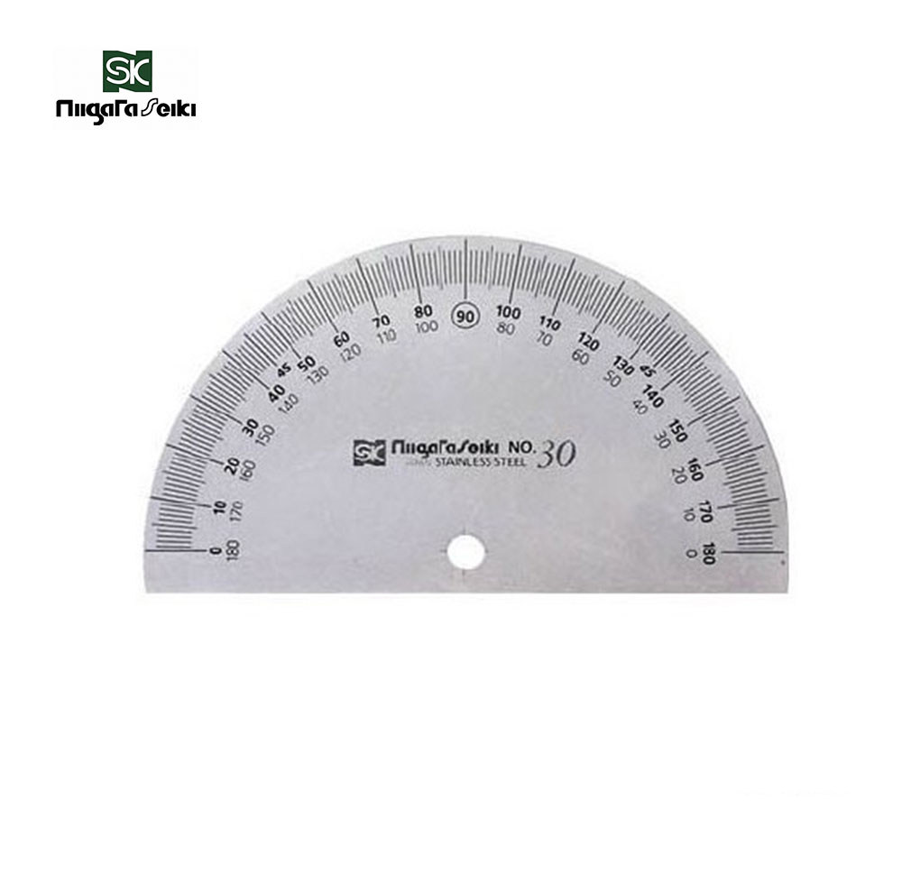 Thước đo góc 0-180 độ Niigata PRT192-120S