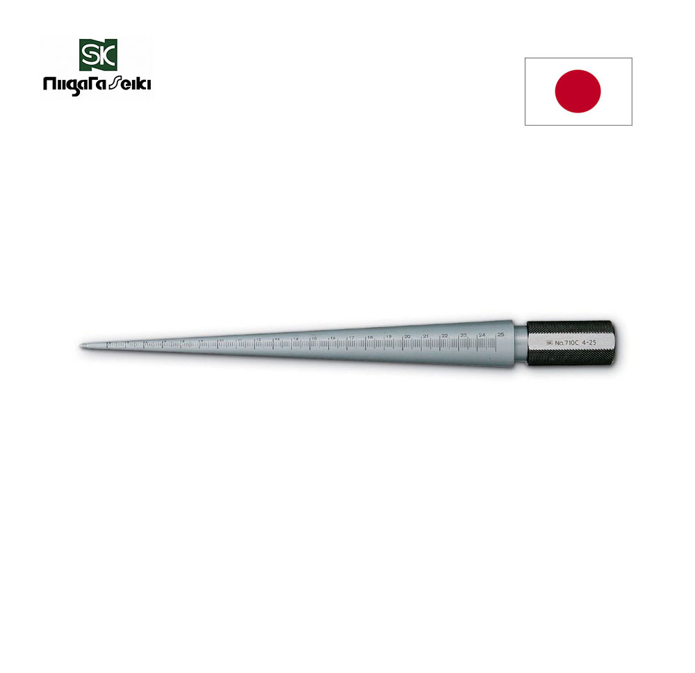 Thước đo khe hở hình nón 4-15mm Niigata TPG-710B