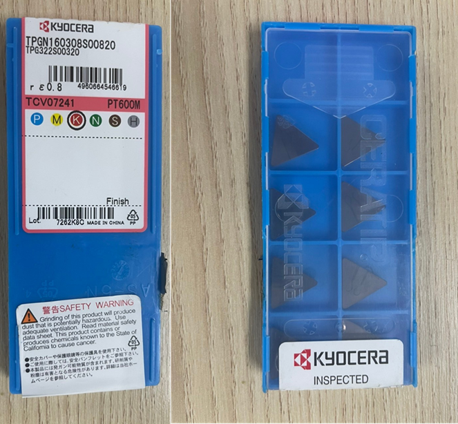 Mảnh dao tiện Kyocera TPGN160308 - KHUYẾN MÃI