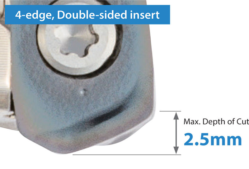 Thân dao phay trụ phi 25 MFH25-S25-04-3T Kyocera