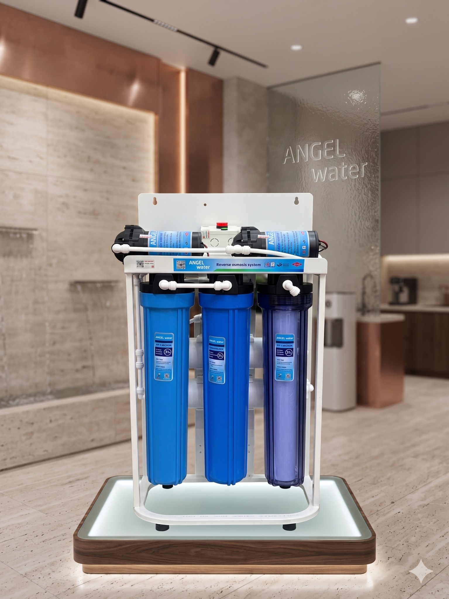 Máy lọc nước bán công nghiệp Angel 100L/H