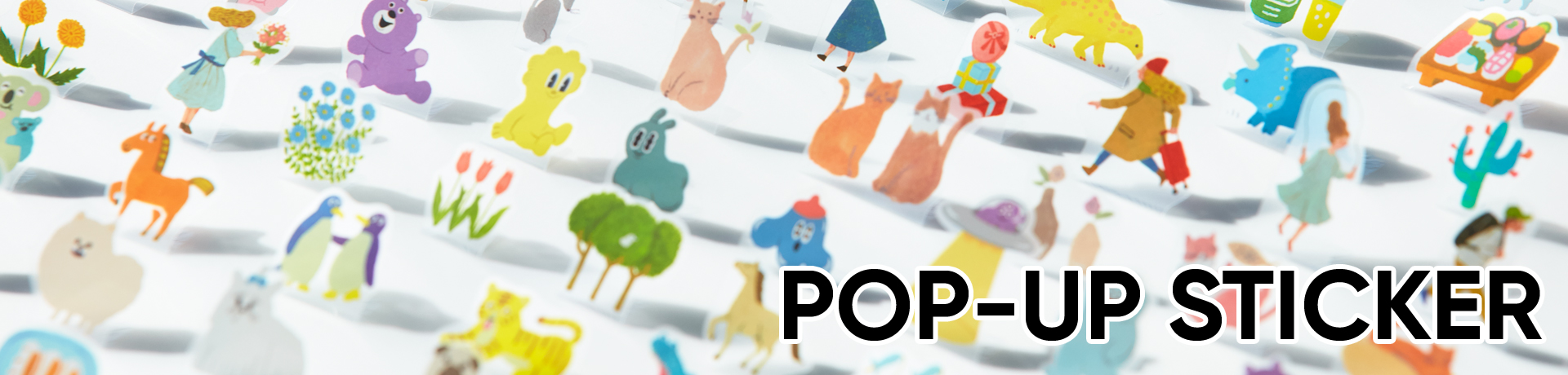 POP UP Sticker - KING JIM