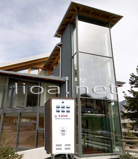 Chọn ổn áp Lioa cho cầu thang máy