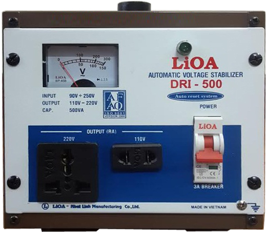 Ổn Áp Lioa Dải Rộng 90V–250V