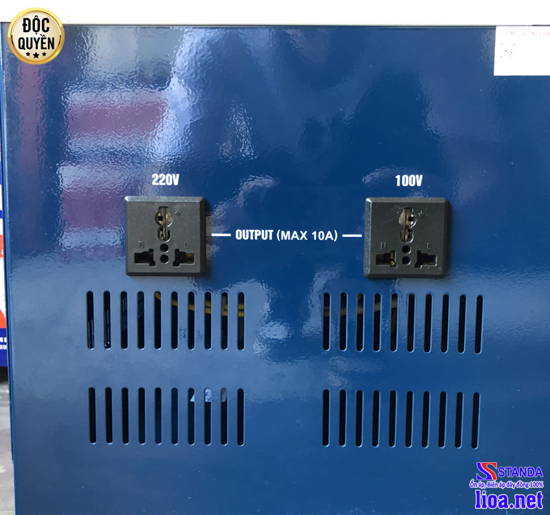 Lý do nên chọn mua sản phẩm ổn áp standa 7.5kva DRI dải 50V -250V: