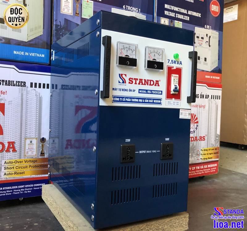 Những đặc điểm nổi bật của Standa 7.5KVA dải điện áp 90V khiến nhiều khách hàng yêu thích
