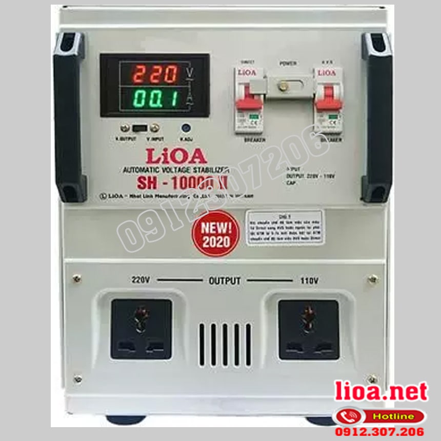 Ổn áp lioa 10kva 2025 thế hệ mới nhất