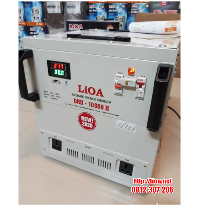 Báo giá ổn áp LIOA 10kva với chiết khấu cao tại tổng kho LIOA