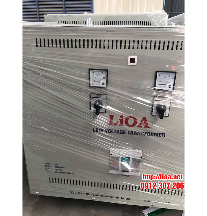 Biến Áp 3 Pha Tự Ngẫu 200kVA