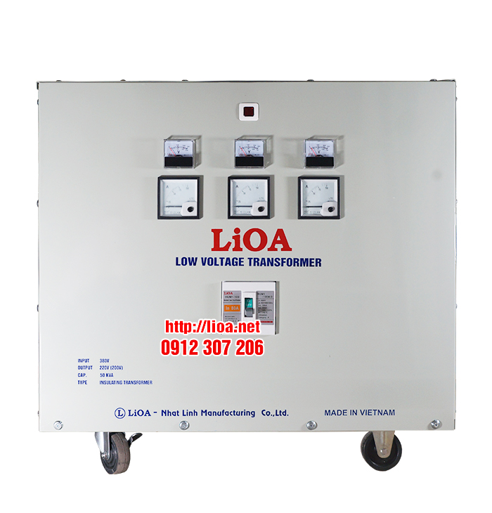 Biến Áp 50kVA 3 Pha Cách Ly