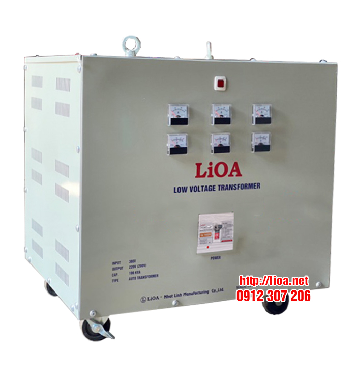 Biến Áp Tự Ngẫu 100kVA 3 Pha