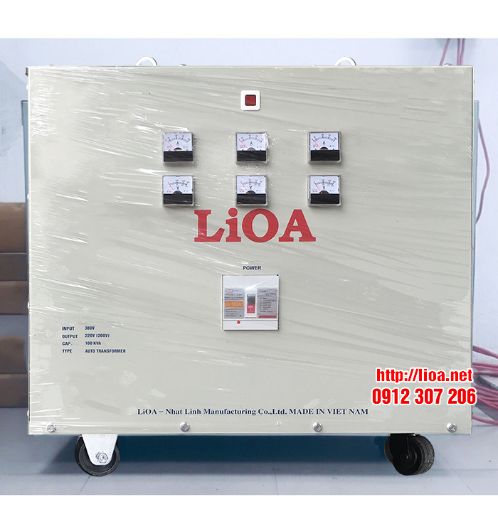 Biến Áp Tự Ngẫu 100kVA 3 Pha