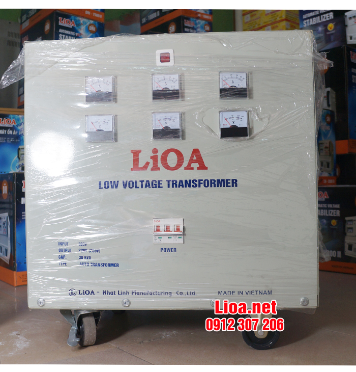 Biến Áp Tự Ngẫu 3 Pha 30kVA