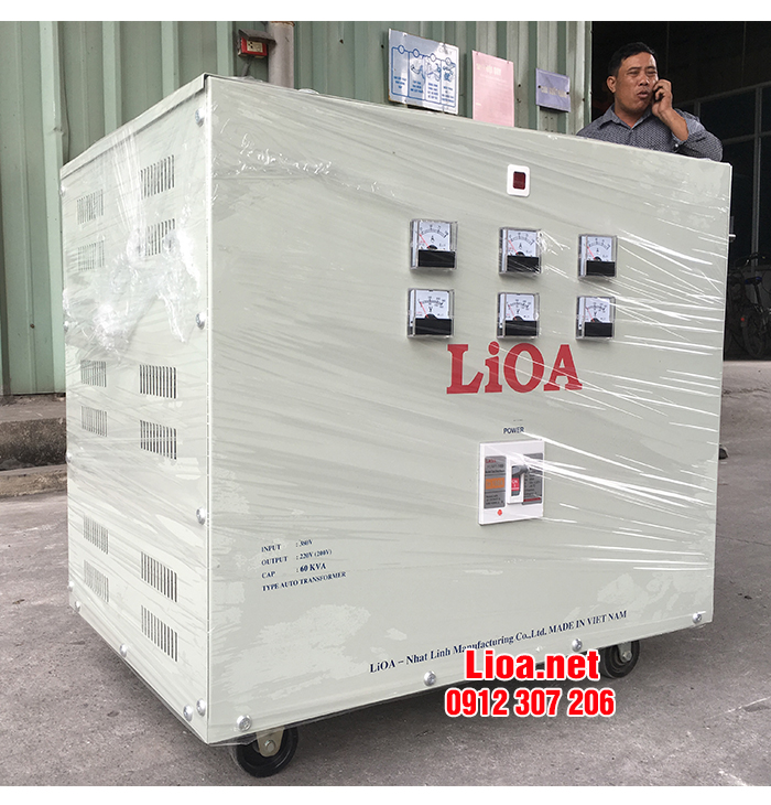 Biến Áp Tự Ngẫu 3 Pha 60kVA