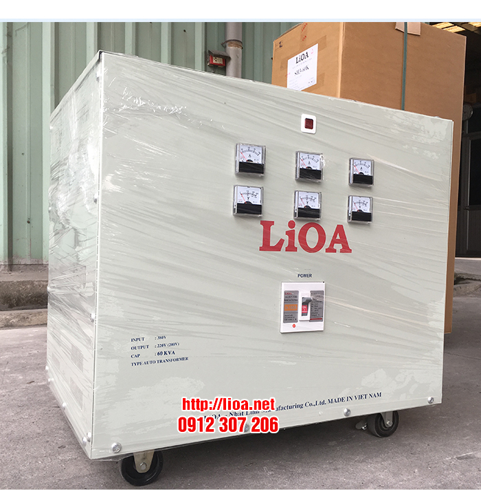 Biến Áp Tự Ngẫu 60kVA 3 Pha