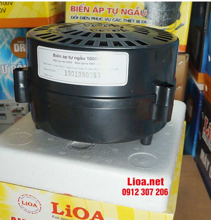 Biến Áp Tự Ngẫu Lioa 1000VA Giá Tốt