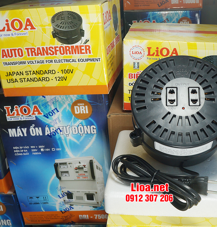 Biến Áp Tự Ngẫu Lioa 1000VA Giá Tốt