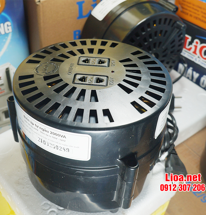 Biến Áp Tự Ngẫu Lioa 2kVA