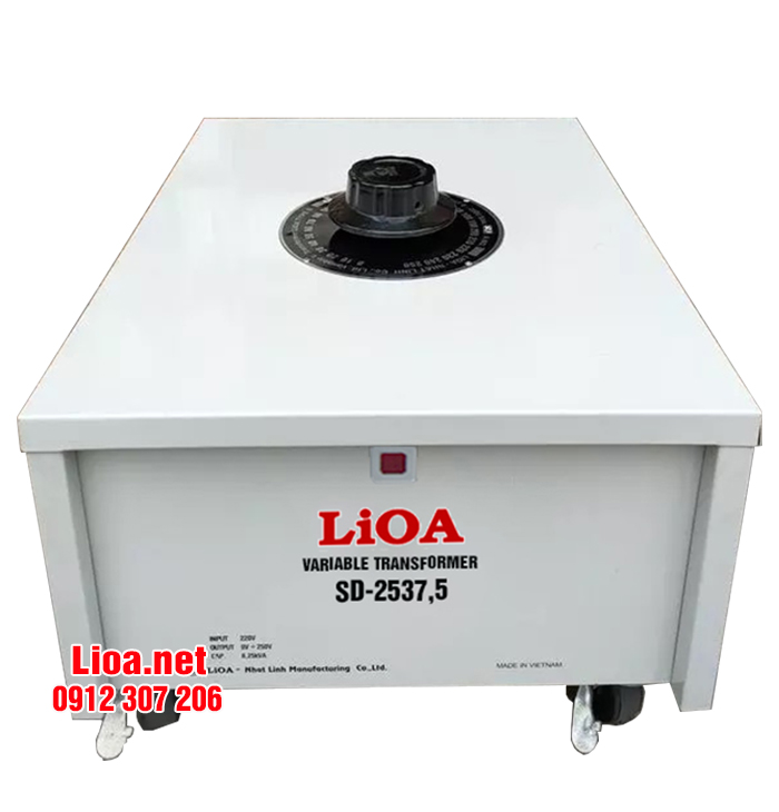 BIẾN ÁP VÔ CẤP 1 PHA 8,25KVA-37,5A