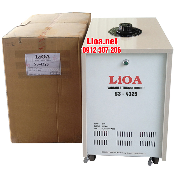 BIẾN ÁP VÔ CẤP 3 PHA 16,5KVA