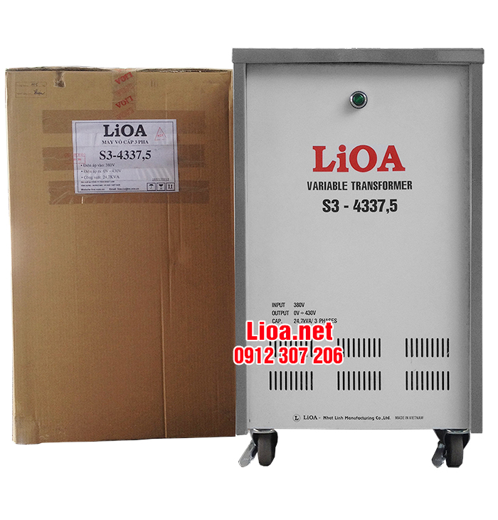 BIẾN ÁP VÔ CẤP 3 PHA 24,7KVA