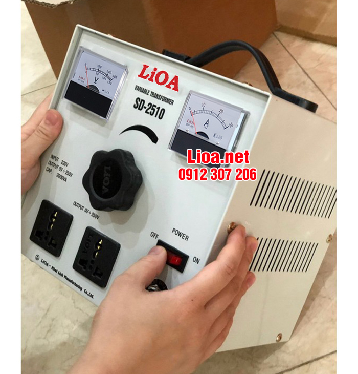 BIẾN ÁP VÔ CẤP 1 PHA 2,2KVA-10A