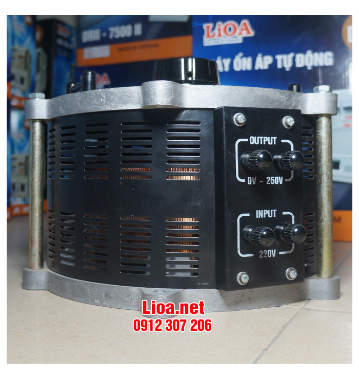 BIẾN ÁP VÔ CẤP 1 PHA 5,5KVA-25A