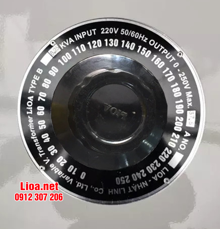 BIẾN ÁP VÔ CẤP 1 PHA 8,25KVA-37,5A