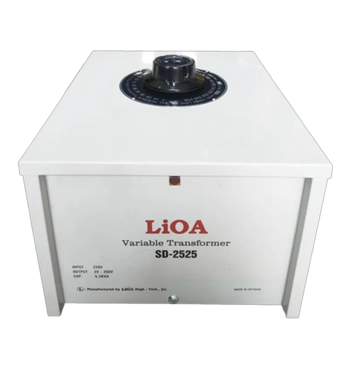BIẾN ÁP VÔ CẤP 1 PHA 5,5KVA-25A