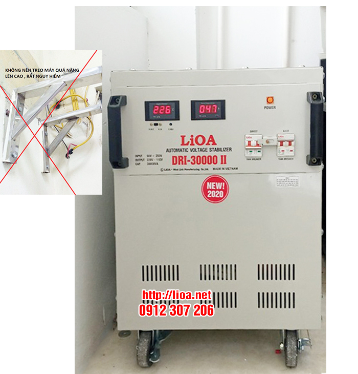 Cách Lắp Đặt Sử Dụng Lioa 30kVA