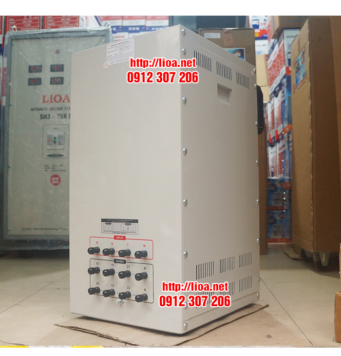 Đấu Nối Điện Vào Ra Lioa 15kVA 3 Pha