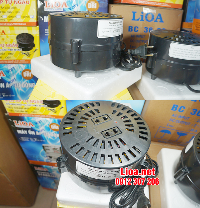 Đổi Điện 220V Sang 100V Lioa 1500W