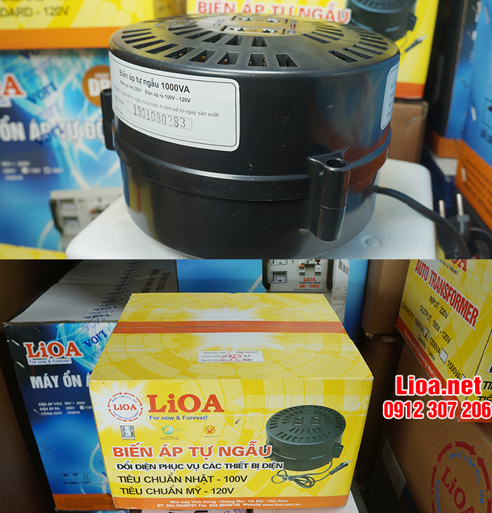 Đổi Điện 220V Sang 100V Lioa 1000W