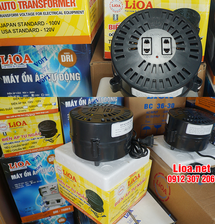 Đổi Điện 220V Sang 100V Lioa 1500W