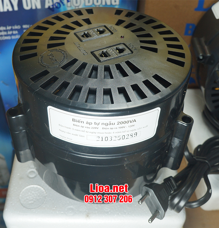 ĐỔI NGUỒN LIOA 1 PHA 2000VA