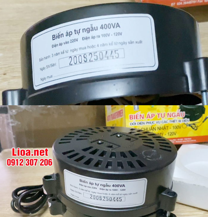 ĐỔI NGUỒN LIOA 1 PHA 400VA