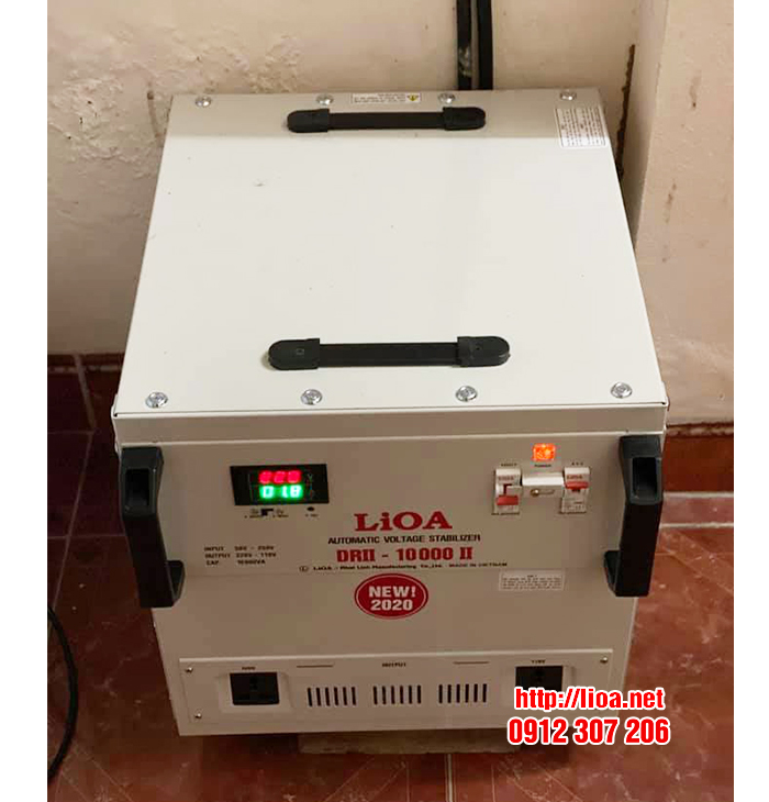 Lioa DRII 10kVA Nếu Điện Nhà Qúa Yếu